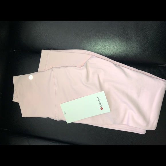 Lululemon Strawberry Milkshake Align Pant 25” no pockets! Size 2 NWT! RARE! 🍓🥛 - Picture 12 of 13